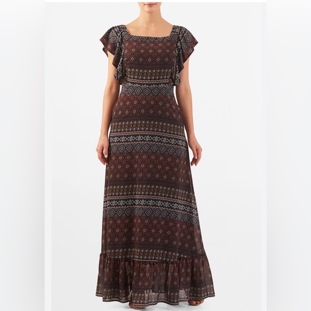 Eshakti dress is custom size approx small bohemian midi